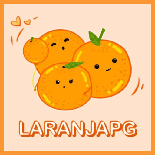 Imagem promocional da LARANJAPG mostrando a plataforma e suas vantagens